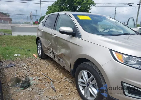 2017 Ford Edge Sel from USA, damaged, VIN 2FMPK4J83HBC67188